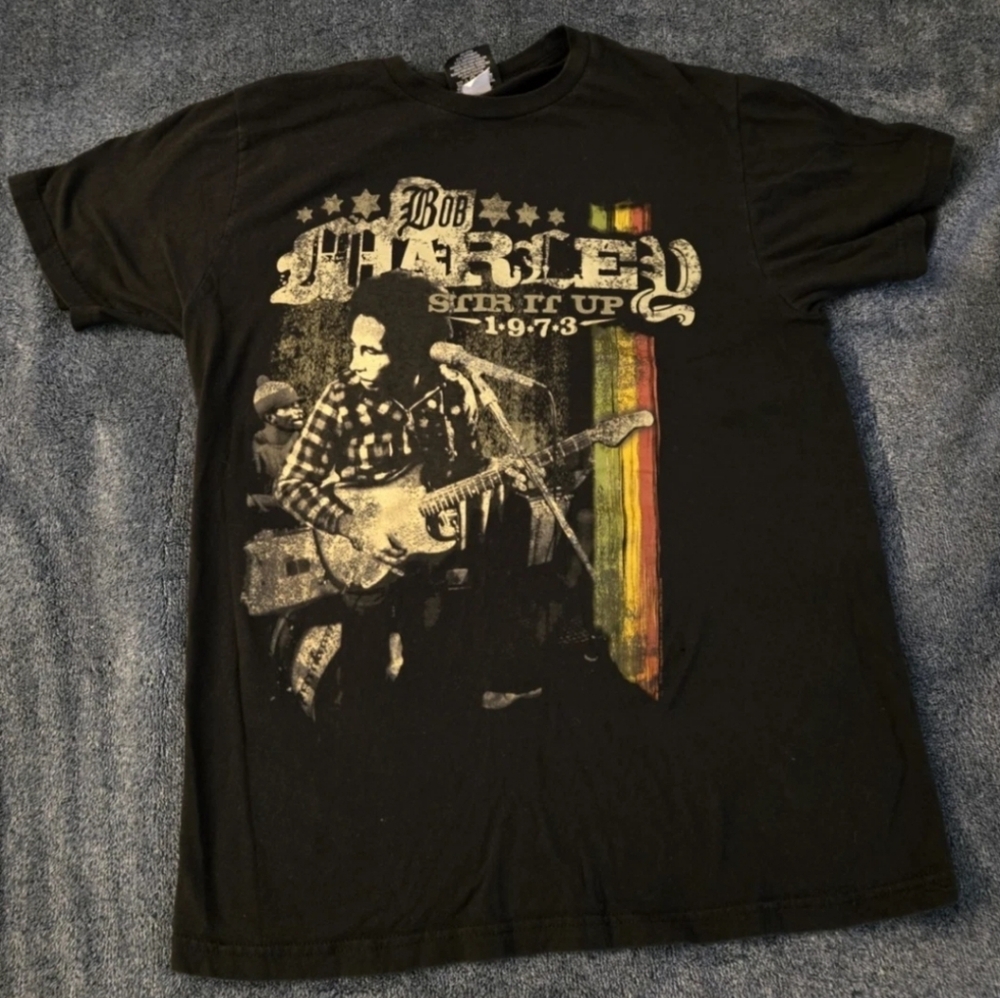 VTG 2008 Zion Rootswear Bob Marley Tee Shirt 2XL Soul Rebel Buffalo Soldier+